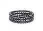 Preview: Trend-Perlenarmband 3-reihig flex weiß rund, 5-5.5 mm, Silber, Gaura Pearls, Estland Preview: Trend-Perlenarmband 3-reihig flex weiß rund, 5-5.5 mm, Silber, Gaura Pearls, Estland